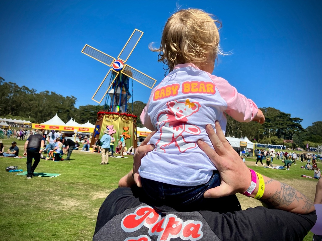 fans at GD60 in Golden Gate Park