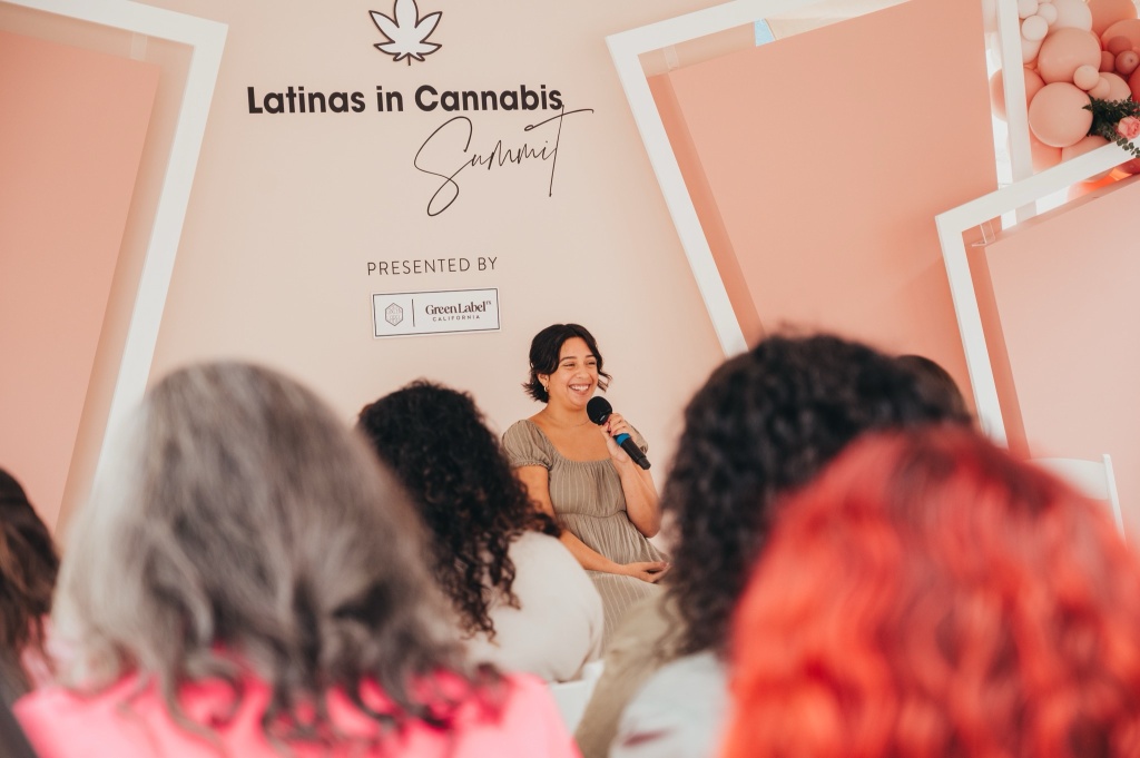 speaker at latinas in cannabis summit 2024