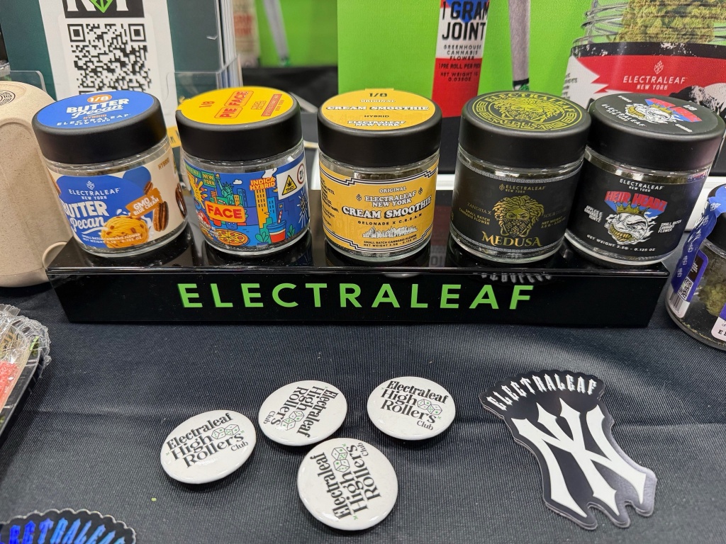electraleaf cannabis at hall of flowers nyc 2025
