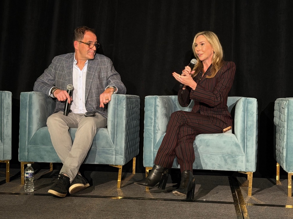 Todd Harrison, founding partner of CB1 Capital Management and Kim Rivers, CEO of Trulieve at IgniteIt Washington DC