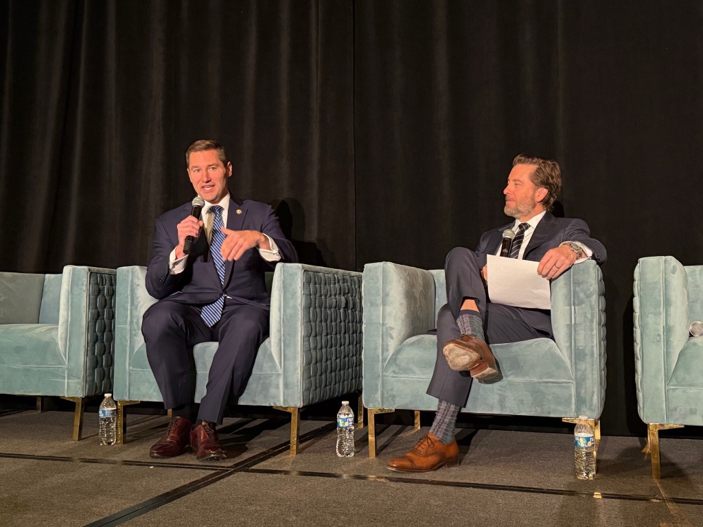 Guy Reschenthaler and Charlie Bachtell at IgniteIt Washington DC