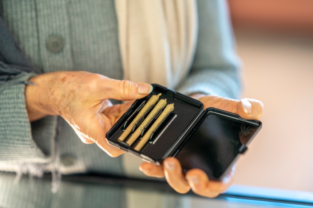 medical cannabis for seniors a pack of joints