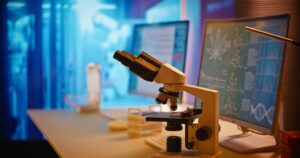 microscope and computers cannabis health studies