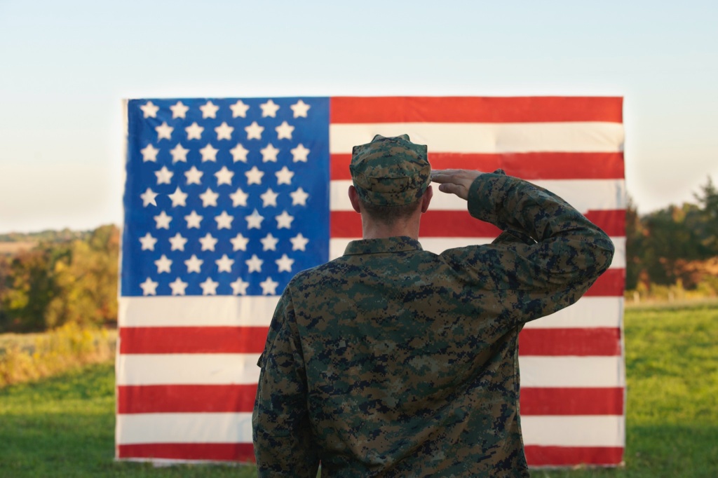 veteran saluting flag how can cannabis community support veterans