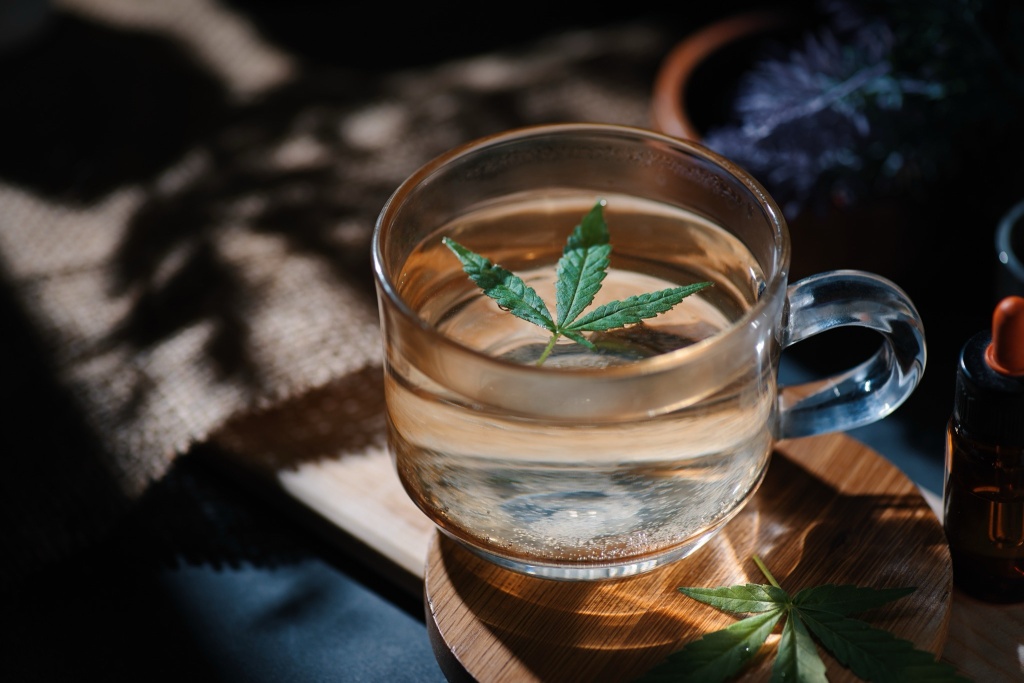 cannabis drink mix paper