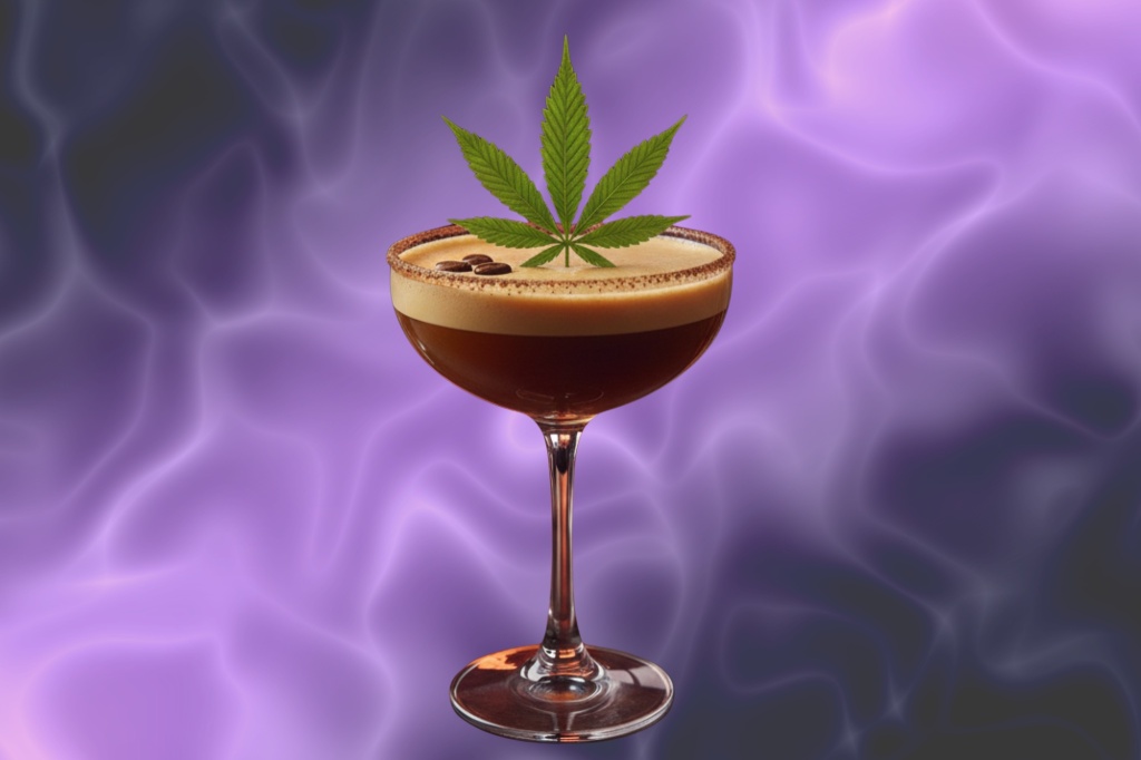 cannabis leaf thc espresso martini