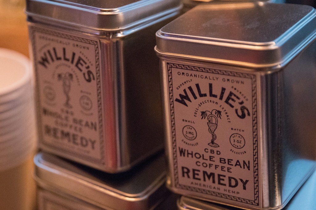 willie nelson's cbd coffee celebrity weed brands