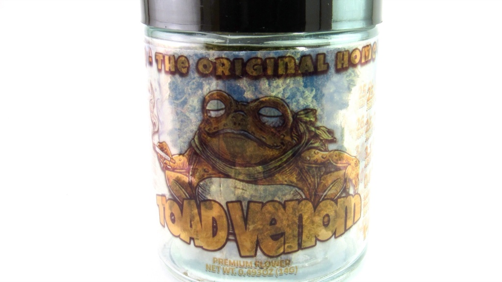 jar of toad venom strain