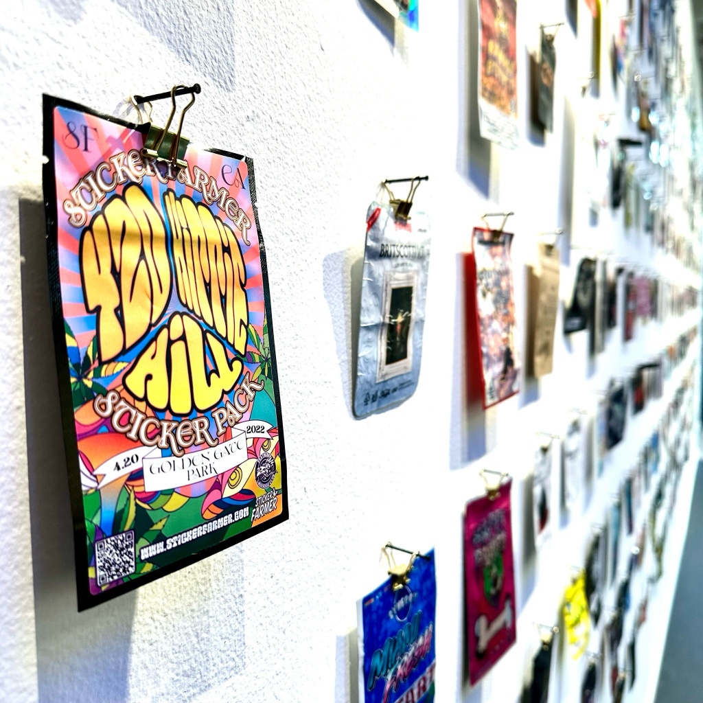 mylar art at get to the bag