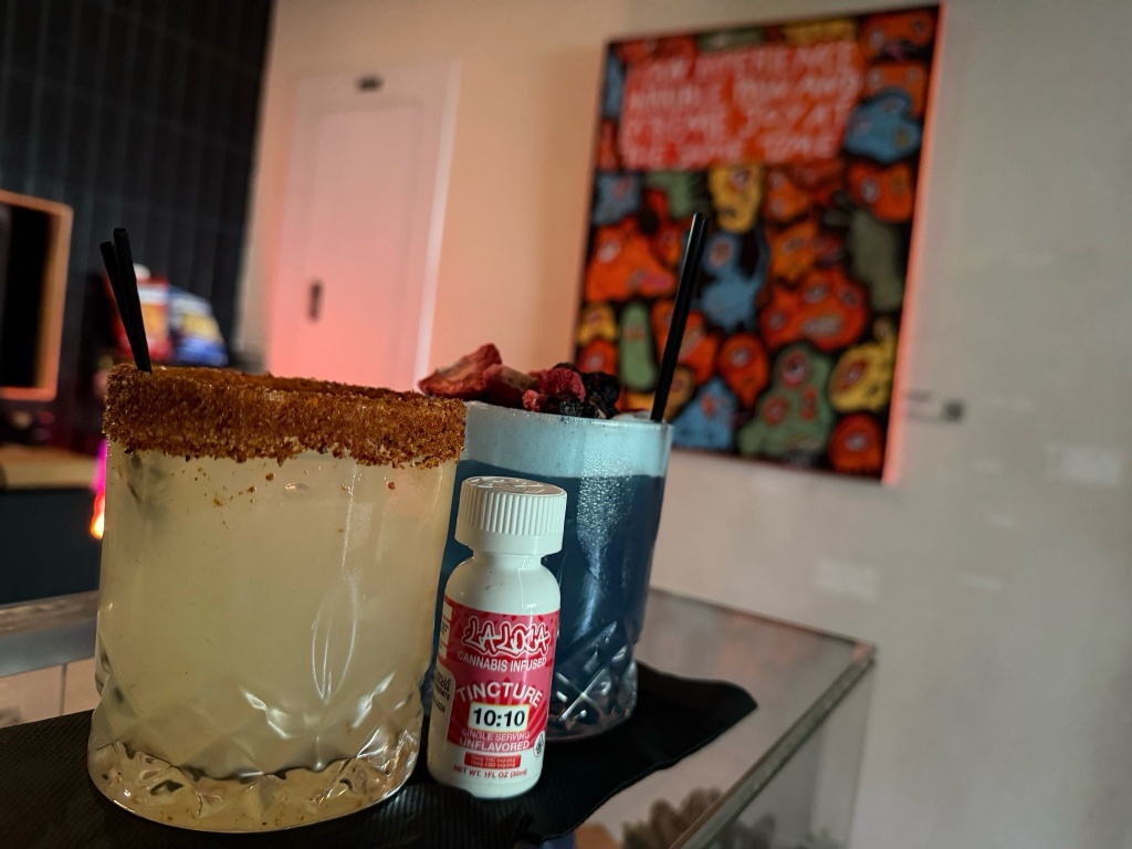 thc mocktail at the artist tree pride event
