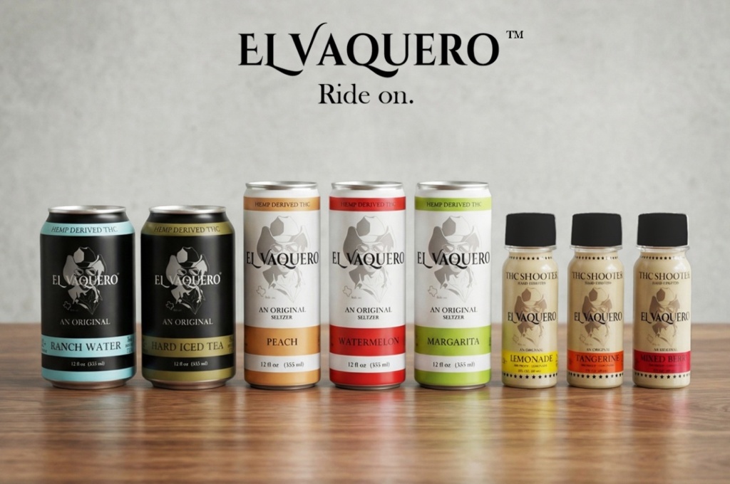 el vaquero hemp drinks