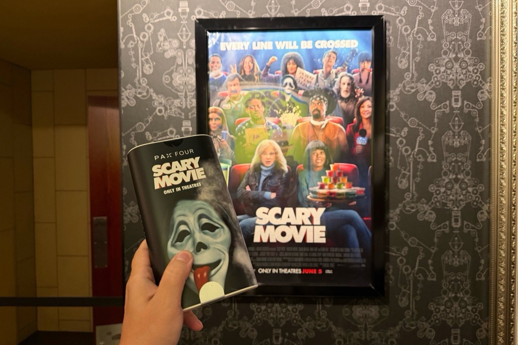 pax scary movie collab poster