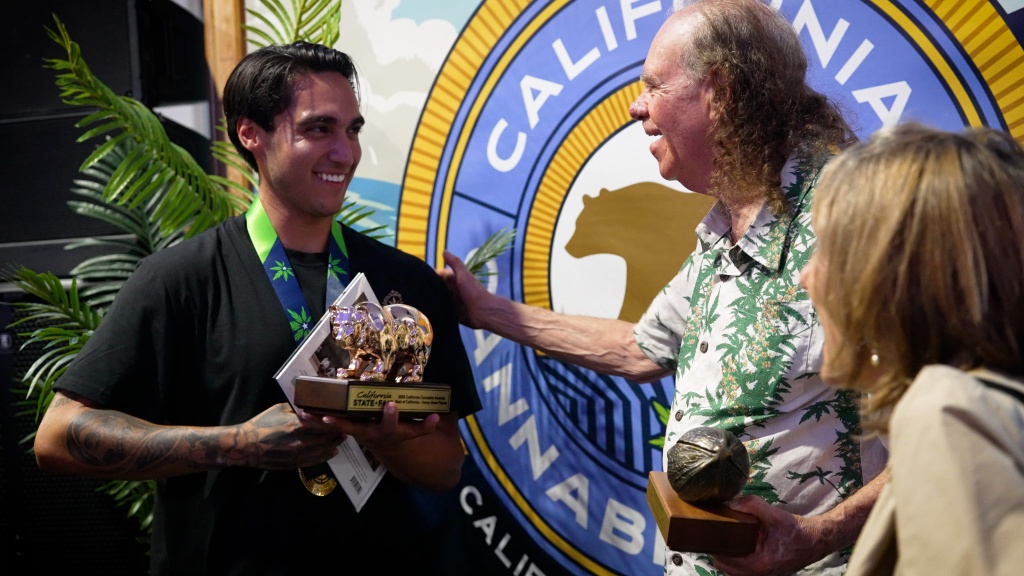 diego fernandez and ed rosenthal at first california cannabis awards home grow competition awards
