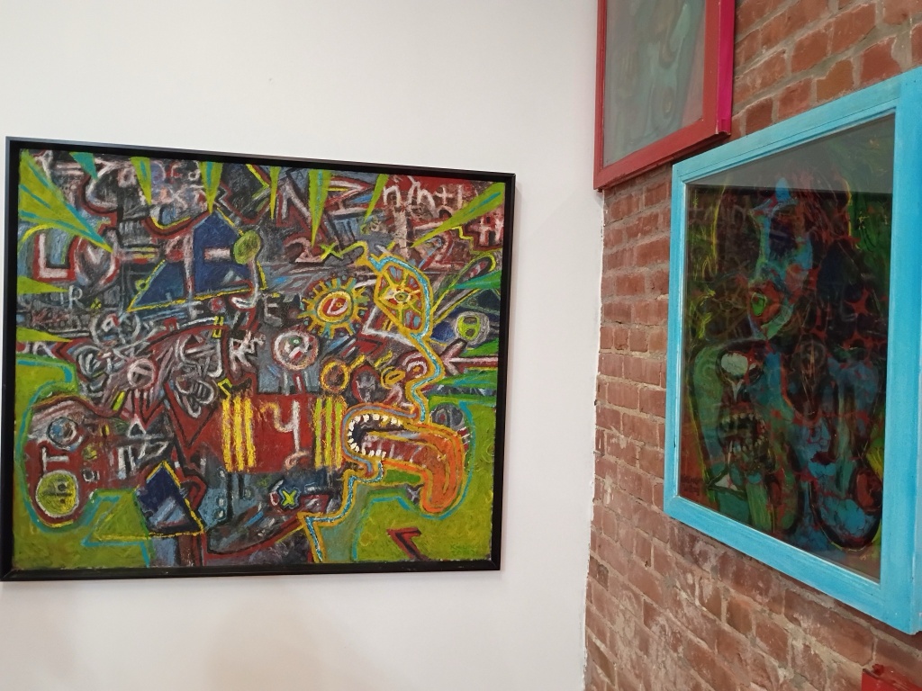 Brian Kieling’s “psychonisms" at Champelli show