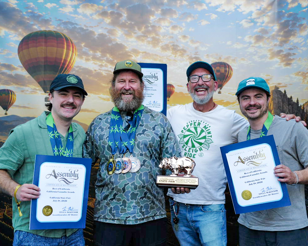 sungrown winners at 2026 california cannabis awards