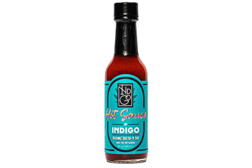indigo infused hot sauce